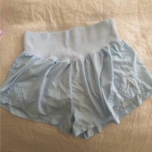 FP Movement by Free People Light Blue Athletic Shorts